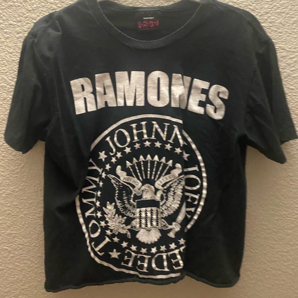 Brandy ramones cut off tee